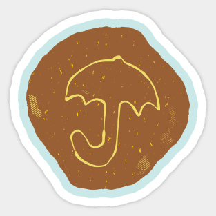 Squid Game Circle Honeycomb cookie Sticker